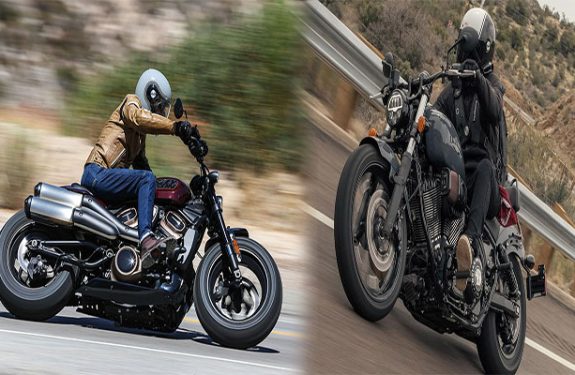 Riding Forwards on a Motorcycle