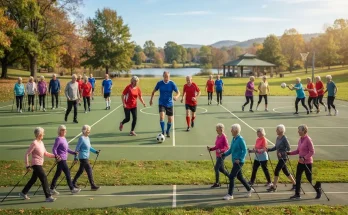 Health and Cardiovascular Benefits of Joining a Walking Sports League