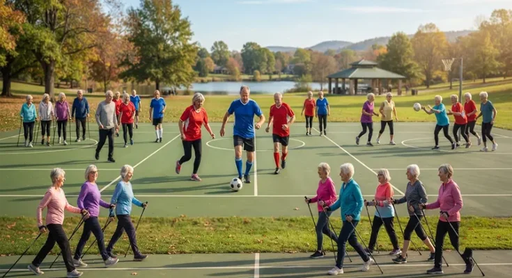 Health and Cardiovascular Benefits of Joining a Walking Sports League