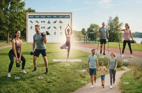 How to Build a Balanced Weekly Workout Schedule for Active Living