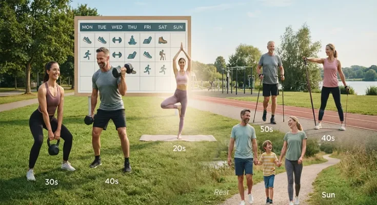 How to Build a Balanced Weekly Workout Schedule for Active Living