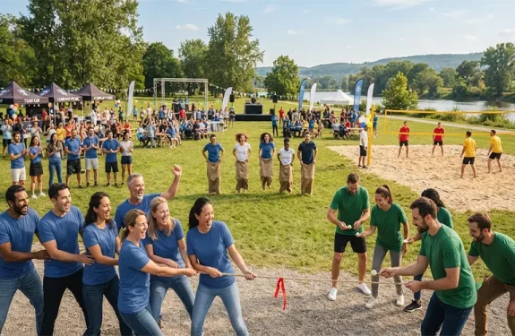 How to Organize a Corporate Sports Day for Team Building and Employee Morale