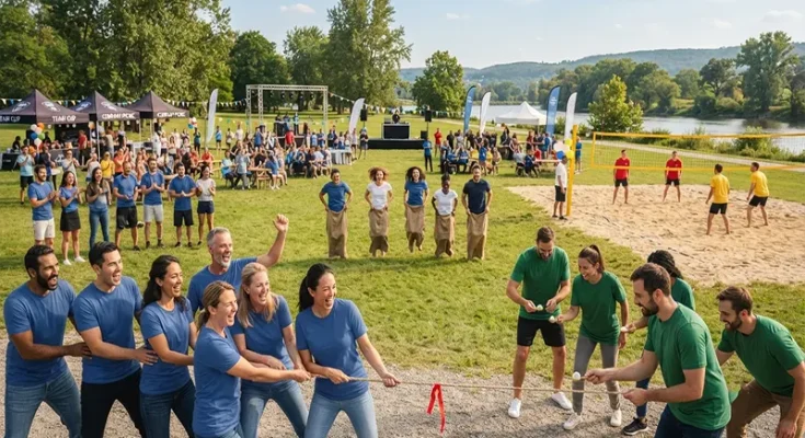 How to Organize a Corporate Sports Day for Team Building and Employee Morale
